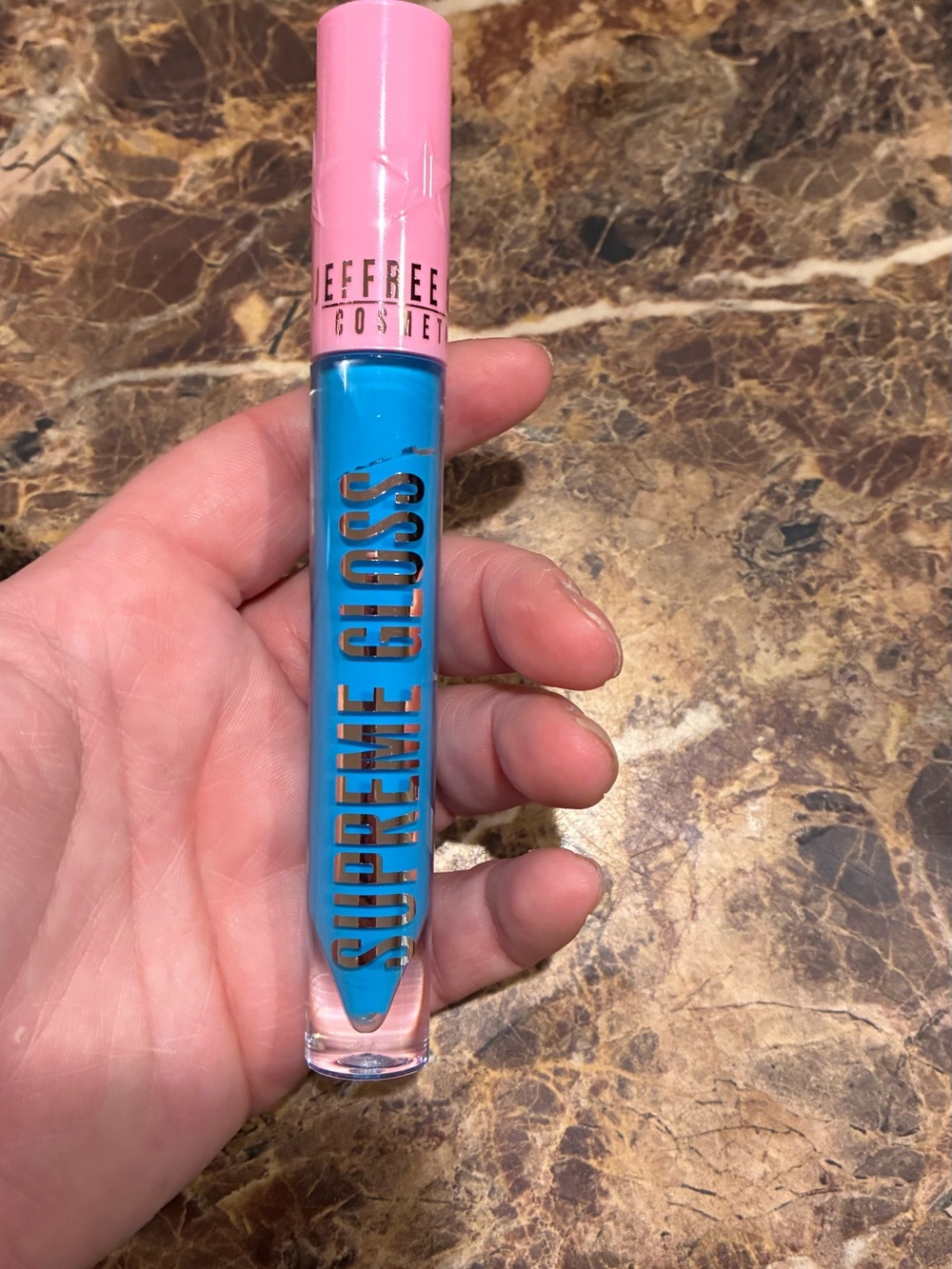 Jeffree Star Supreme Pink Vault Blue Balls Full Pigment Lip Gloss